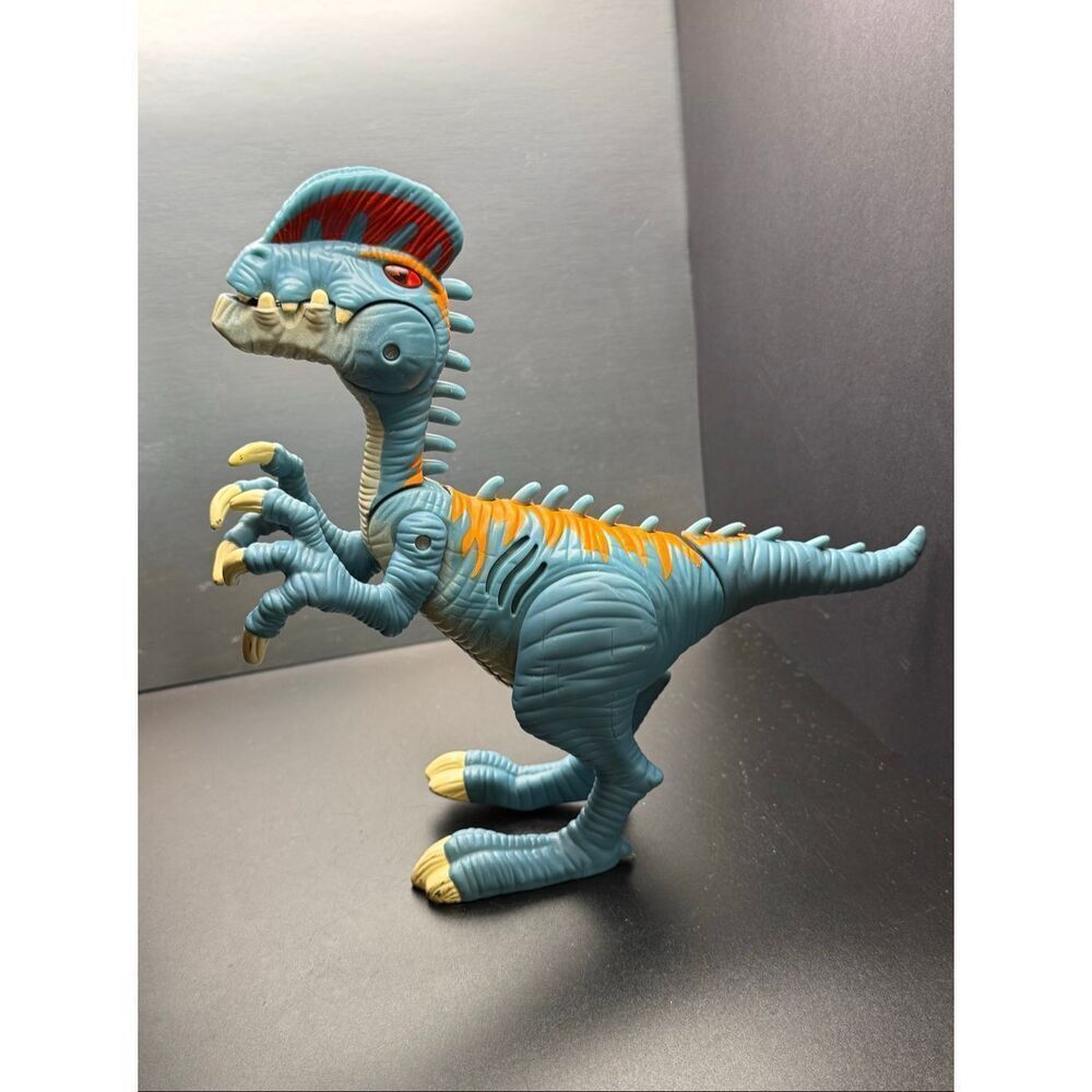 Playskool Heroes Jurassic World SFX Dilophosaurus JW Park Dinosaur Light Up Eyes